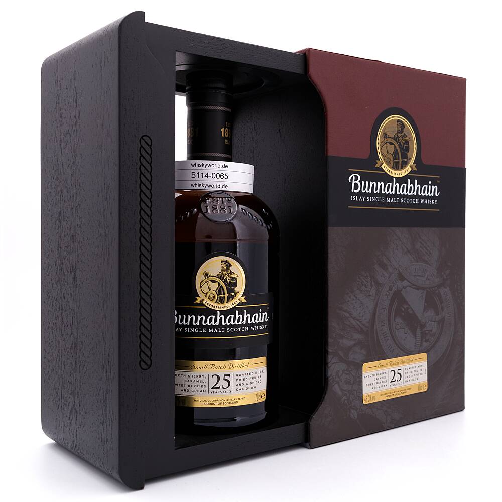 Bunnahabhain 25 Jahre 0,70 L/ 46.3% vol Bunnahabhain 25 Jahre 0,70 L/ 46.3% vol