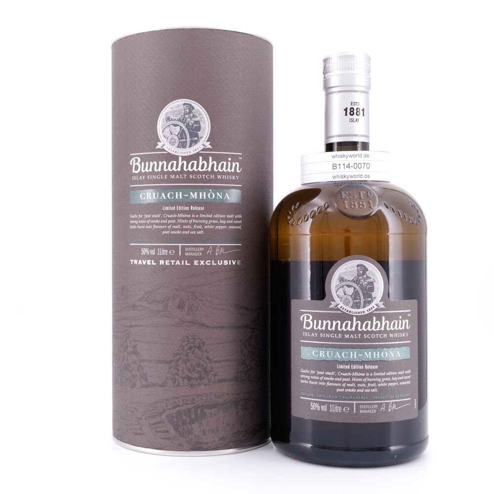 Bunnahabhain Cruach-Mhòna Limited Edition Release 1 L/ 50.0% vol
