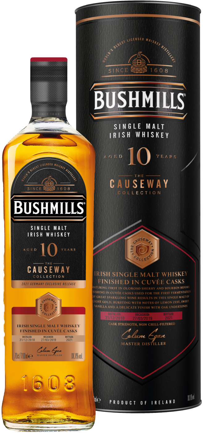 Bushmills Causeway Collection 10 Years Single Malt Irish Whiskey