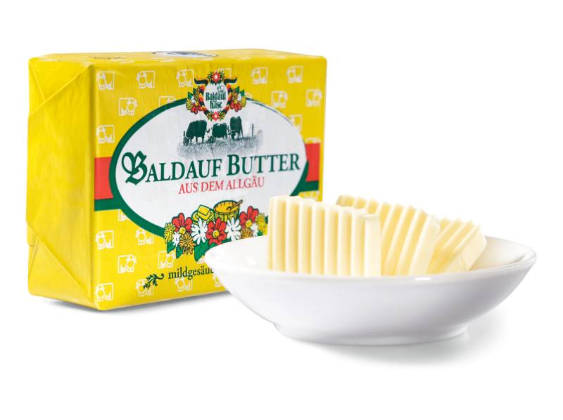 Butter Allgäu mildgesäuert 82% Fett Baldauf von Gebr.Baldauf GmbH & Co.KG
