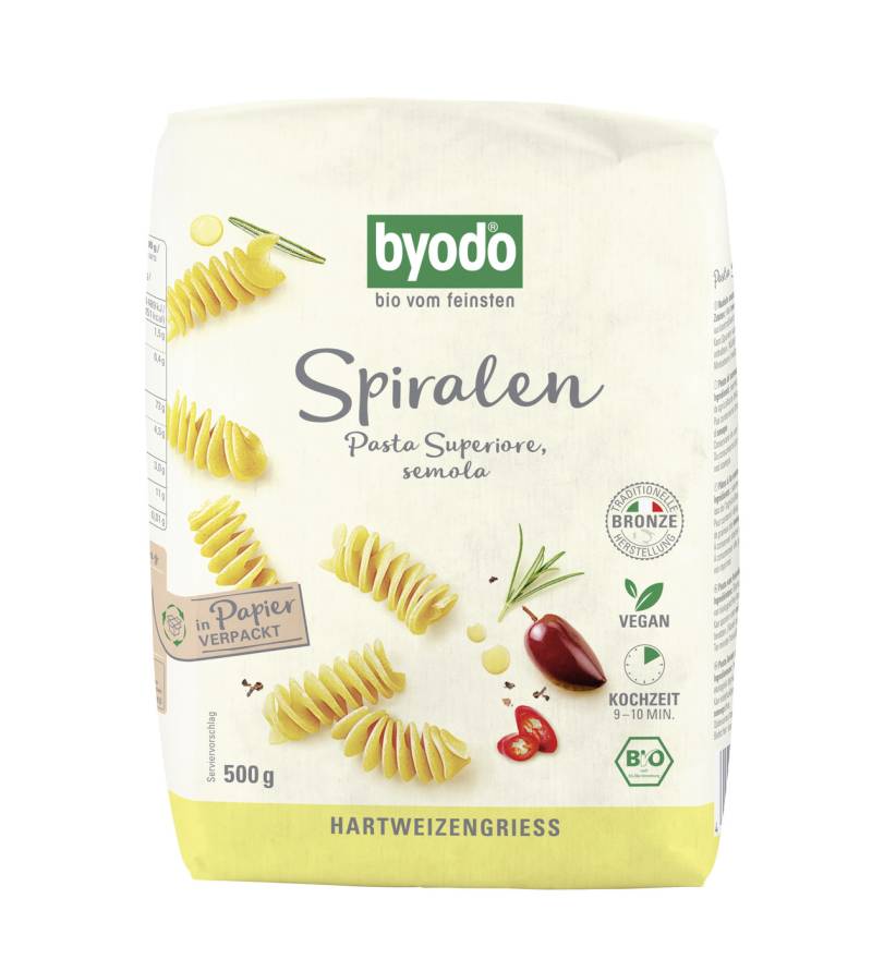 Byodo Bio Spiralen 500G