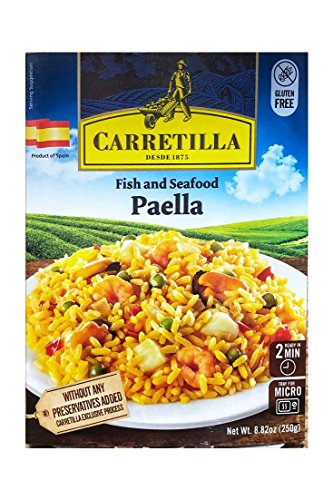 CARRETILLA from Spain, Fish & Seafood Paella, 8.82 oz/250g von Carretilla