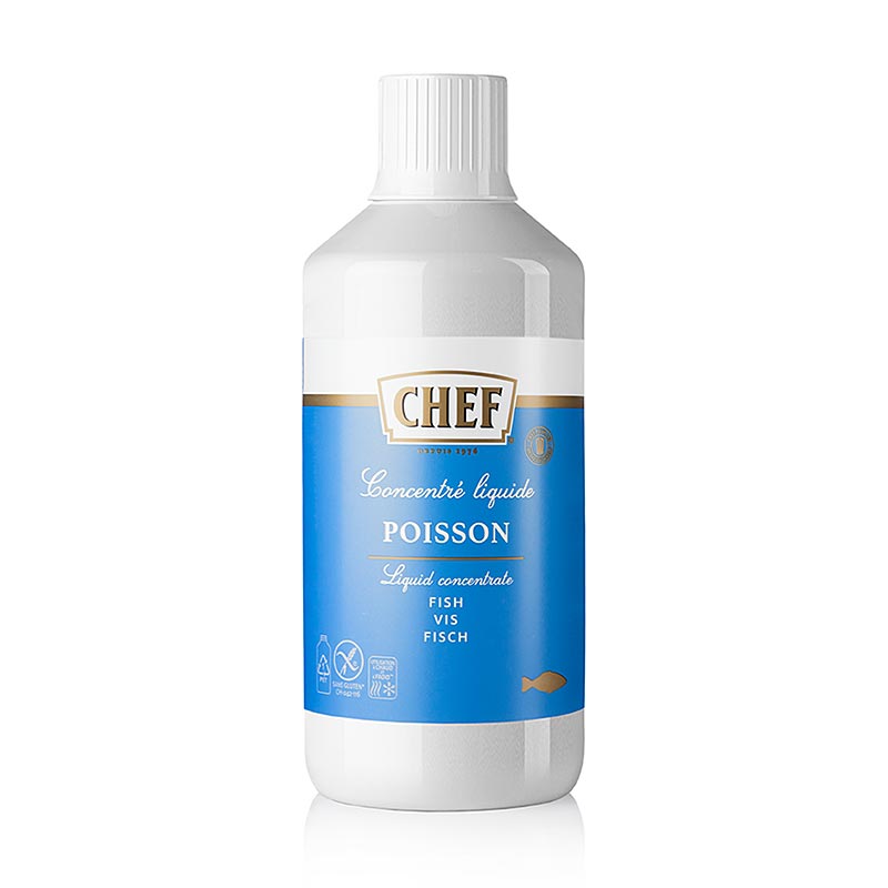CHEF Premium Konzentrat - Fischfond, flüssig, für ca.34 Liter, 1 l