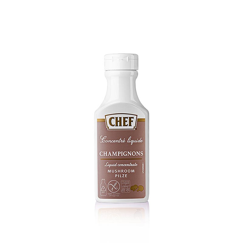CHEF Premium Konzentrat - Pilzfond, flüssig, für ca.6 Liter, 190 ml