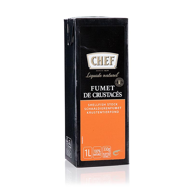 CHEF Premium - Krustentierfond, flüssig, küchenfertig, 1 l