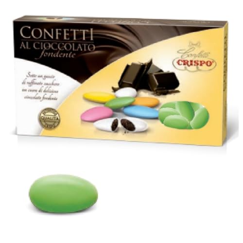 CONFETTI CRISPO | Confetti al Cioccolato | VERDE | 1 Kg