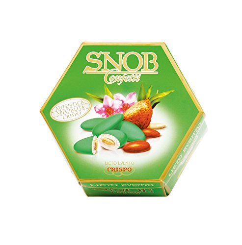 CONFETTI CRISPO | Monoimbustato Lieto Evento | SNOB VERDE | 500 gr CONFETTI CRISPO | Monoimbustato Lieto Evento | SNOB VERDE | 500 gr
