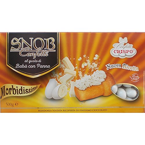 CONFETTI CRISPO | Snob alla Mandorla | BABÀ CON PANNA | 500 gr CONFETTI CRISPO | Snob alla Mandorla | BABÀ CON PANNA | 500 gr