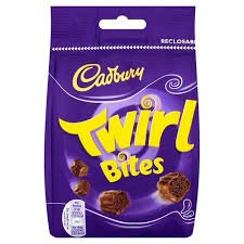 Cadbury Twirl Bites, 109 g, 10 Stück von Cadbury