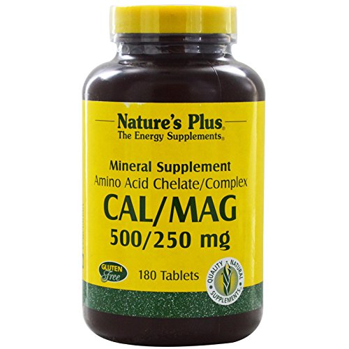 Natures Plus Cal/Mag Tablets 500/250 mg 180 Tabletten von Natures Plus