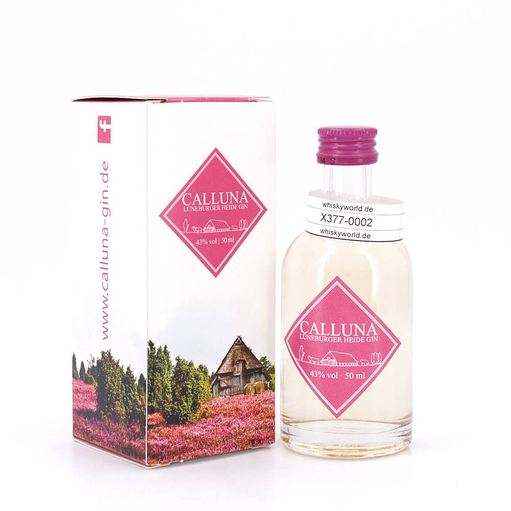 Calluna Lüneburger Heide Gin Miniatur 0,050 L/ 43.0% vol Calluna Lüneburger Heide Gin Miniatur 0,050 L/ 43.0% vol