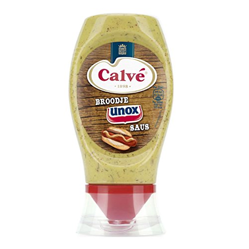 Calve Brötchen Unox Soße - Senf/Dill Sauce 250ml von Calve