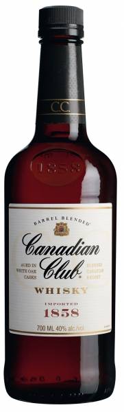 Canadian Club Blended Canadian Whisky 0,7 Liter