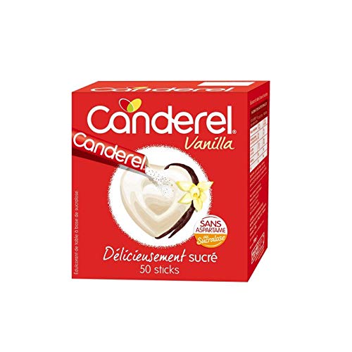 Canderel - 50 Vanilla Sticks - Lot De 4 - Preis pro Los - Schnelle Lieferung Canderel - 50 Vanilla Sticks - Lot De 4 - Preis pro Los - Schnelle Lieferung von süßer Snack