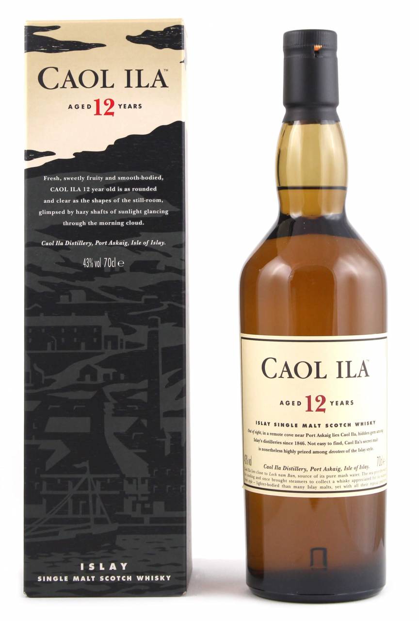 Caol Ila 12 Jahre Single Malt Islay Scotch Whiskey 0,7l