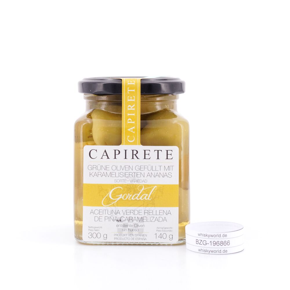 Capirete Gordal grüne Oliven gefüllt mit 300 g