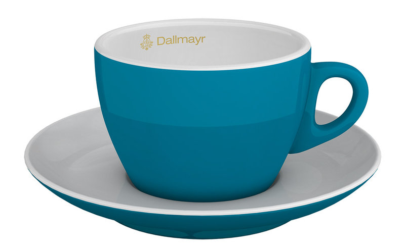 Cappuccinotasse blau von Alois Dallmayr Kaffee OHG