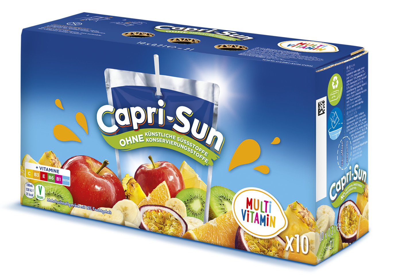 Capri Sun Multivitamin 10x 0,2L Capri Sun Multivitamin 10x 0,2L