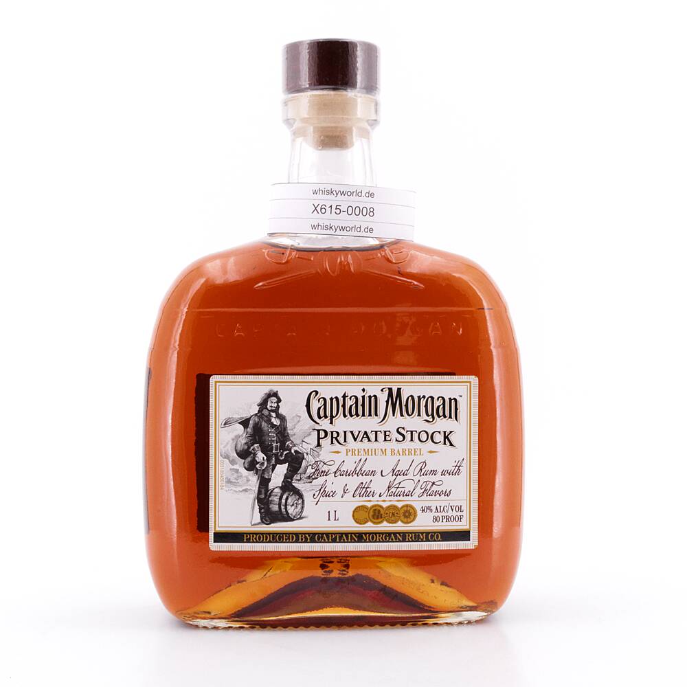 Captain Morgan Private Stock Literflasche 1 L/ 40.0% vol Captain Morgan Private Stock Literflasche 1 L/ 40.0% vol
