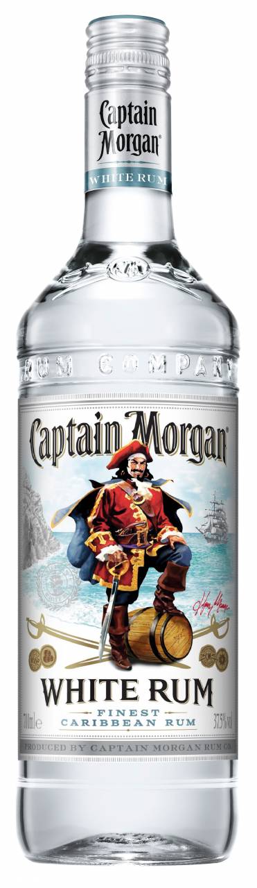 Captain Morgan White Rum 0,7 Liter