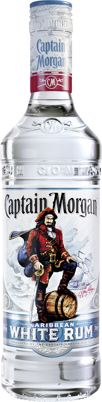 Captain Morgan White Rum 0,7L
