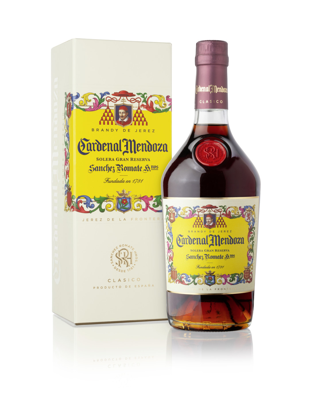 Cardenal Mendoza Brandy Solera Gran Reserva 40% 0,7L Cardenal Mendoza Brandy Solera Gran Reserva 40% 0,7L