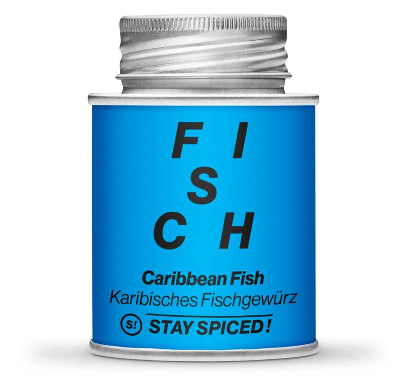 Caribbean Fish - Karibisches Fischgewürz 170ml Schraubdose