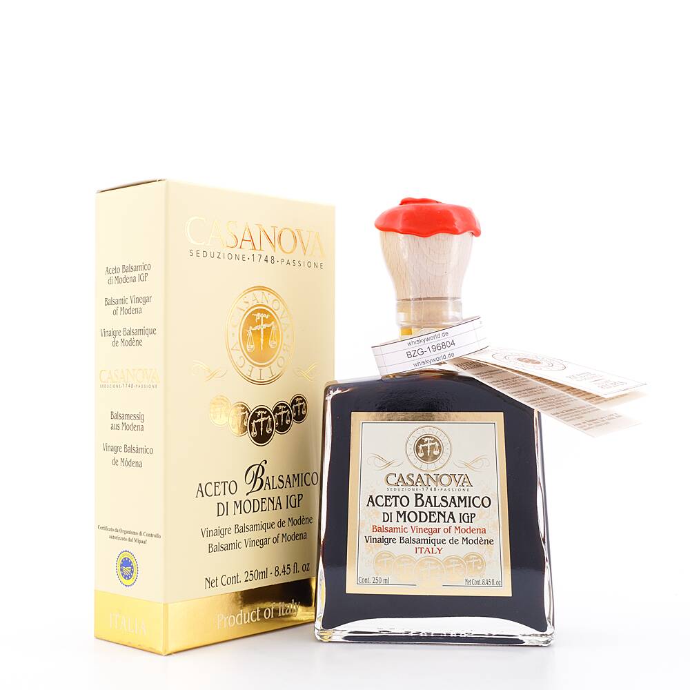 Casanova Aceto Balsamico 10 Jahre IGP aus Modena 0,250 L Casanova Aceto Balsamico 10 Jahre IGP aus Modena 0,250 L