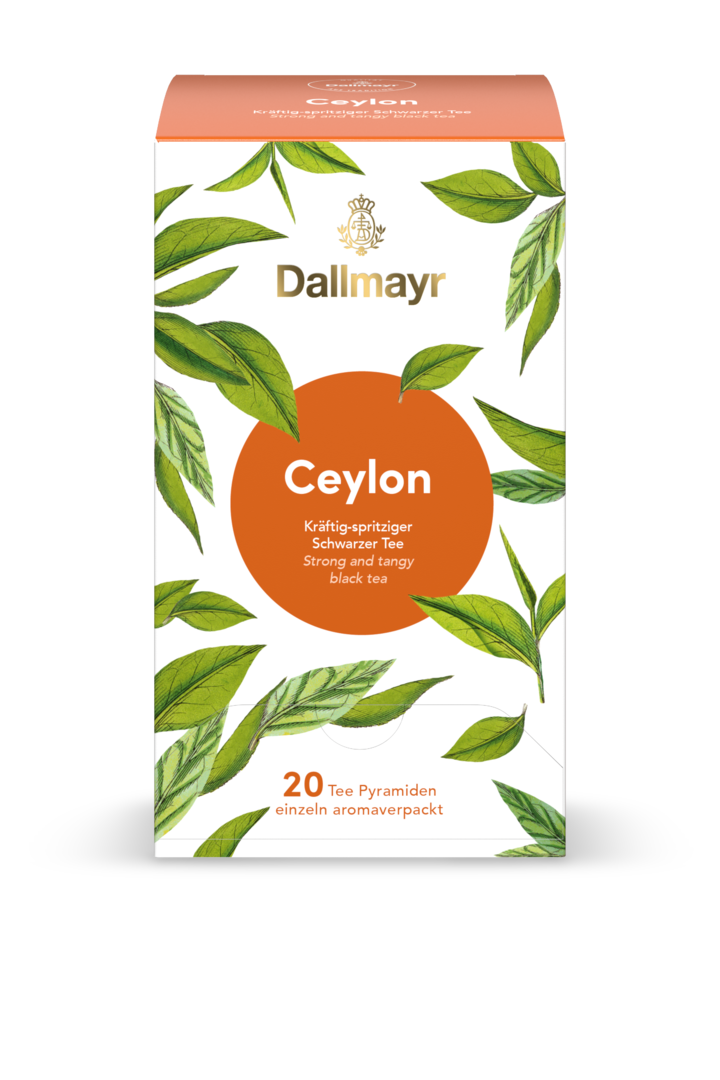 Ceylon Kräftig-spritziger Schwarzer Tee von Alois Dallmayr Kaffee OHG