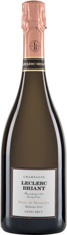 Champagne Blanc de Meuniers PREMIER CRU Brut Zéro 2016 Leclerc Briant Champagne Blanc de Meuniers PREMIER CRU Brut Zéro 2016 Leclerc Briant