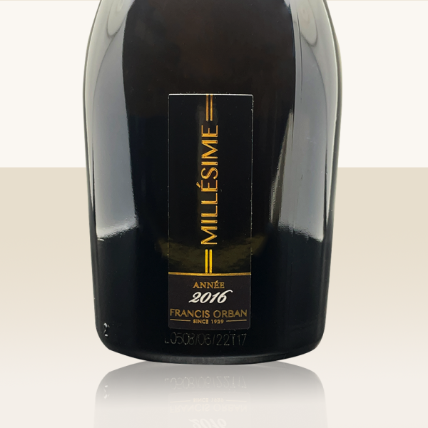 Champagne Francis Orban Millésime 2016 Extra Brut Champagne Francis Orban Millésime 2016 Extra Brut