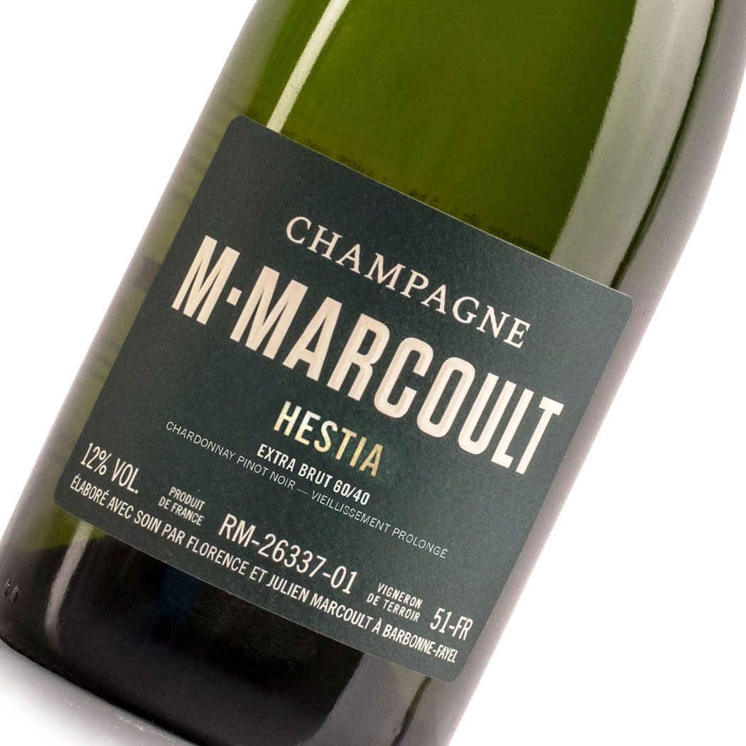 Champagne M Marcout - 'HESTIA’ Extra Brut 60/40 Champagne M Marcout - 'HESTIA’ Extra Brut 60/40