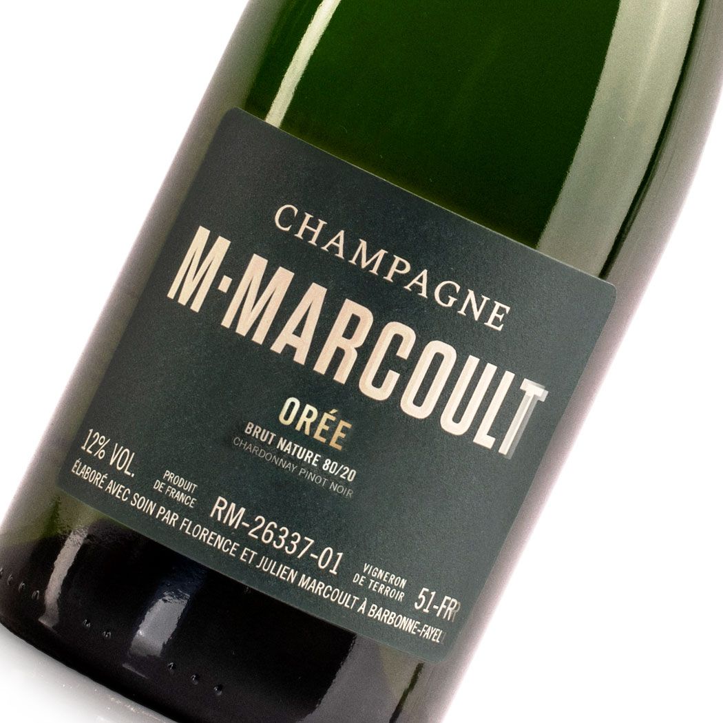 Champagne M Marcout - 'ORÉE’ Brut Nature 80/20 Champagne M Marcout - 'ORÉE’ Brut Nature 80/20