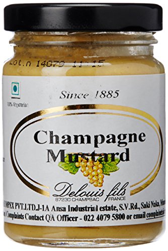 Champagnerverfahren Senf aus Frankreich, 100 g, Moutarde champenoise, Delouis fils von Delouis fils