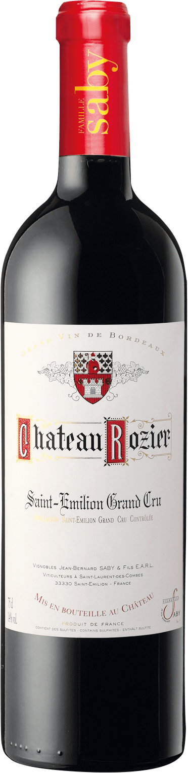 Château Rozier Grand Cru Saint Émilion - 2022 Château Rozier Grand Cru Saint Émilion - 2022