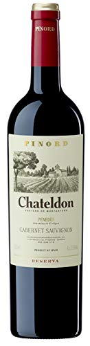 Pinord Chateldon Reserva Cabernet Sauvignon 750 ml – Bio-Rotwein aus Spanien, DO Penedès, 14 Monate in Eichenfass gereift Pinord Chateldon Reserva Cabernet Sauvignon 750 ml – Bio-Rotwein aus Spanien, DO Penedès, 14 Monate in Eichenfass gereift von Pinord