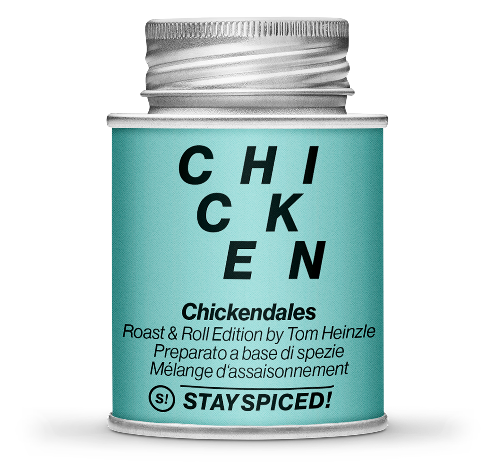Chickendales Gewürzzubereitung, 170ml Schraubdose Chickendales Gewürzzubereitung, 170ml Schraubdose