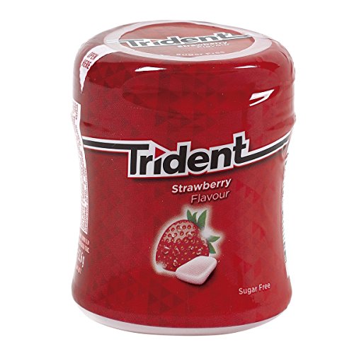 Chicles trident fresa grageas bote 82,6 g von Trident