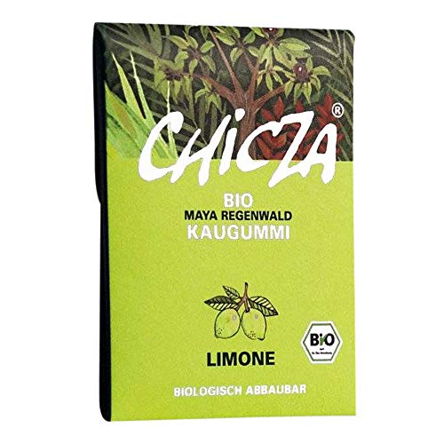 Chicza Bio Kaugummi Limette 30 gr (4er Pack) von Chicza
