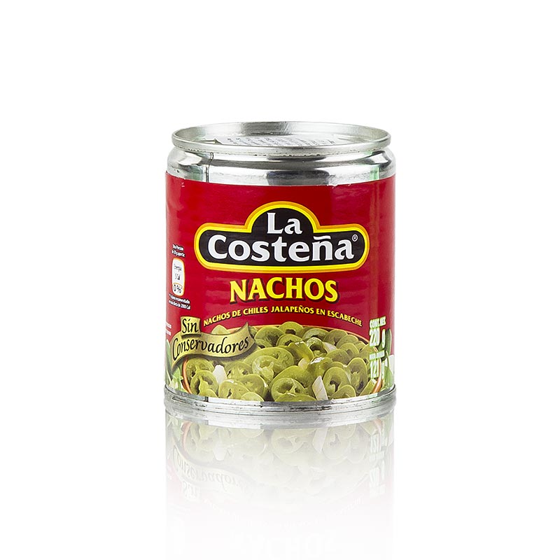 Chili Schoten - Jalapenos, geschnitten (La Costena), 199 g