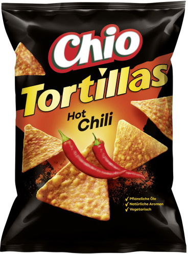 Chio Tortillas Hot Chili 110G Chio Tortillas Hot Chili 110G