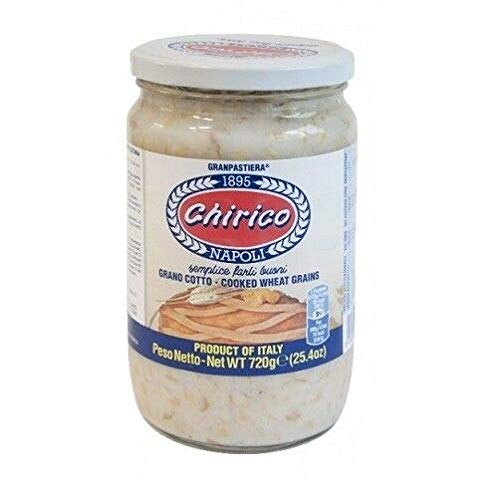 Chirico Grano cotto per Pastiera Napoletana 720 g gekochte Weizenkörner Chirico Grano cotto per Pastiera Napoletana 720 g gekochte Weizenkörner von Chirico