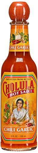 Cholula Chili Garlic Hot Sauce, 5 Ounce each -- 6 per case by Cholula Cholula Chili Garlic Hot Sauce, 5 Ounce each -- 6 per case by Cholula