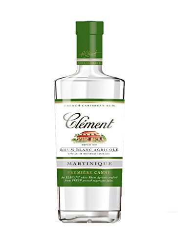 Clément Rhum Blanc Agricole Première Canne 0,7 Liter 40% Vol. Clément Rhum Blanc Agricole Première Canne 0,7 Liter 40% Vol. von Clément