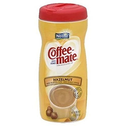 Coffee-Mate, Hazelnut Powdered Coffee Creamer, 10 Ounce Canister (Pack of 3)