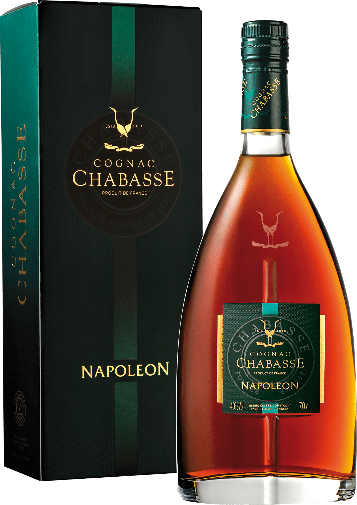 Cognac Chabasse Napoleon 12 Jahre in GP Cognac Chabasse Napoleon 12 Jahre in GP