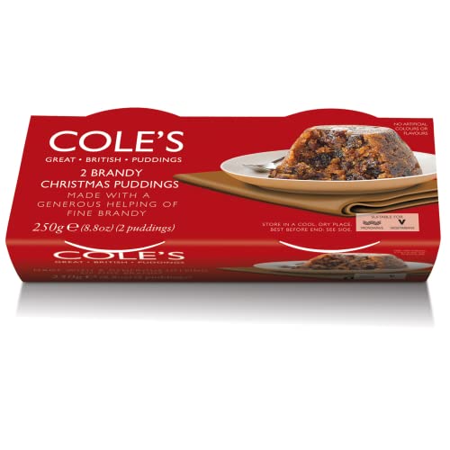 Coles Brandy Weihnachtspudding, 2 x 125 g Coles Brandy Weihnachtspudding, 2 x 125 g von Coles