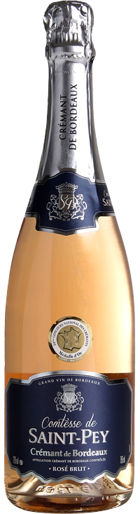 Comtesse de Saint Pey Cremant de Bordeaux Rosé Comtesse de Saint Pey Cremant de Bordeaux Rosé