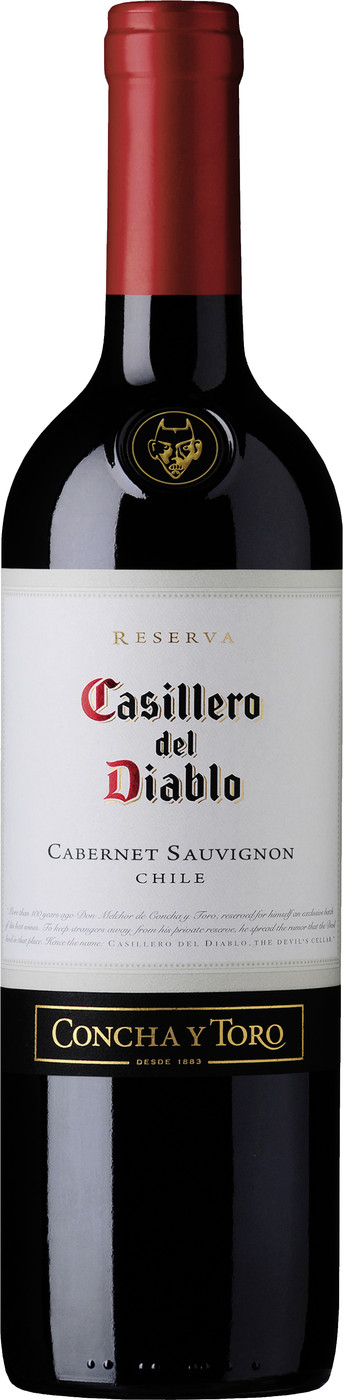 Concha y Toro Casillero Del Diablo Cabernet Sauvignon 0,75L Concha y Toro Casillero Del Diablo Cabernet Sauvignon 0,75L
