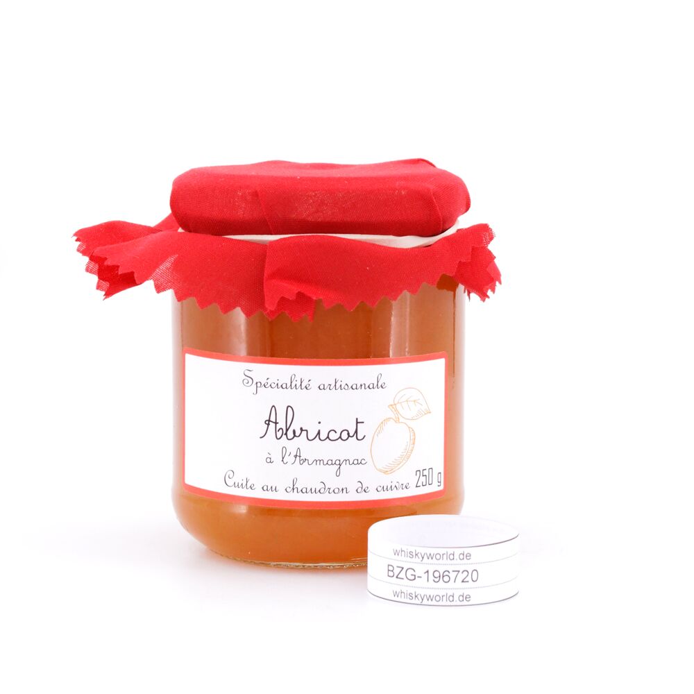 Confiture artisanale Abricot à l´Armagnac Aprikose 250 g/ 1.0% vol